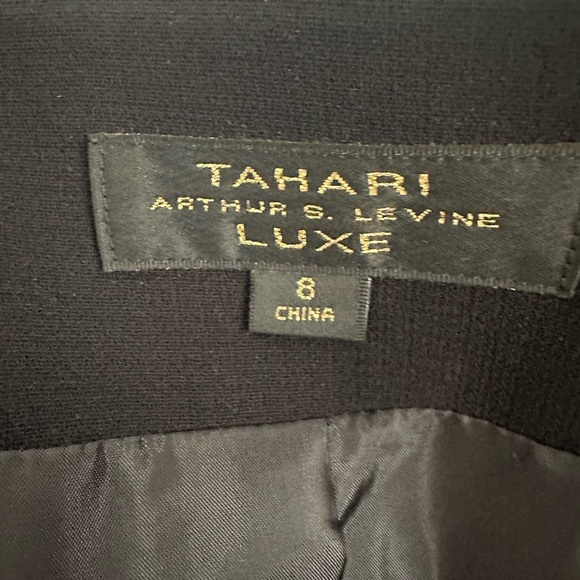 Tahari Black Embellished Evening Jacket - Picture 5 of 5